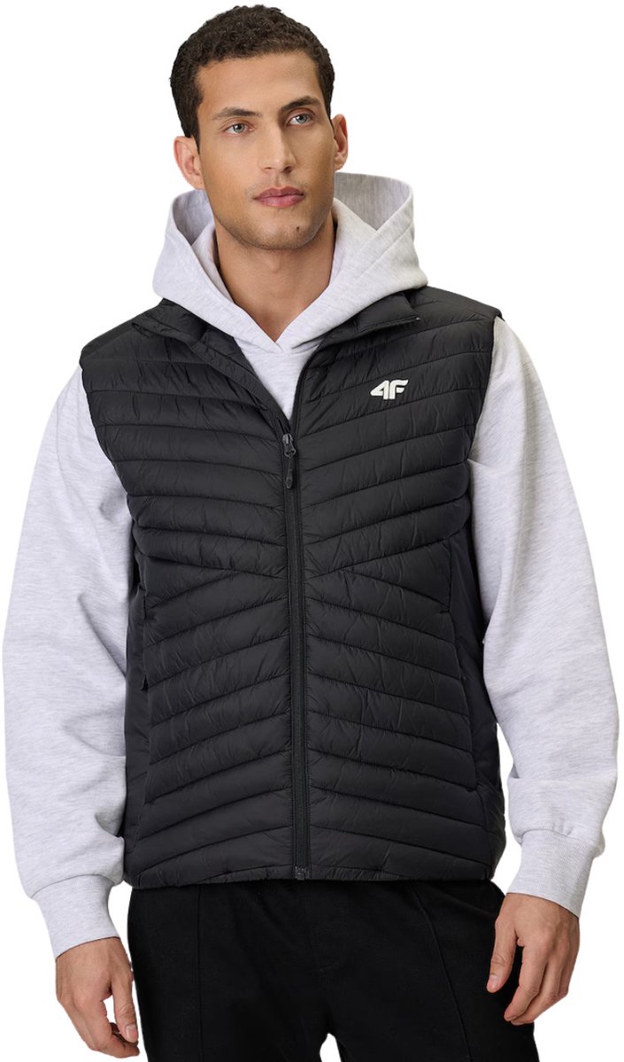 4F Bodywarmer Heren Zwart - Maat L