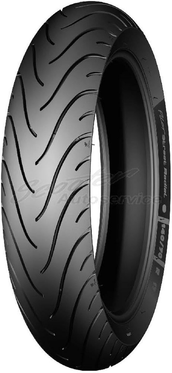 Motorband Pilot Street 100/90-14 voor Motorfietsen