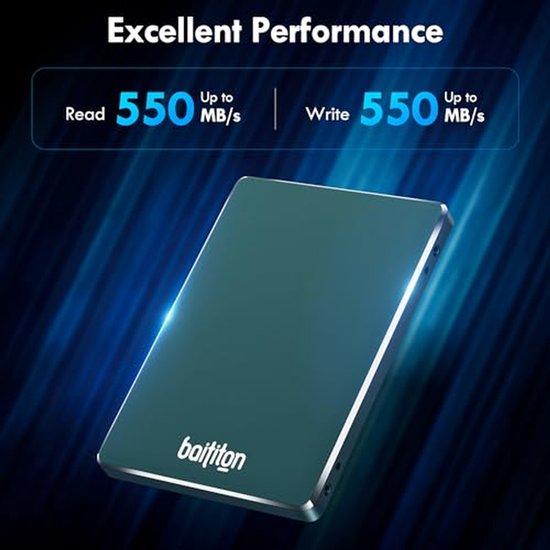 1TB SATA III 2.5 inch SSD - Snelle interne Solid State Drive met tot 550MB/s snelheden — afbeelding 3