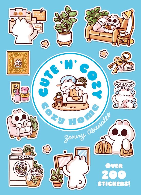 Little Sticker Books- Cozy Home - cover