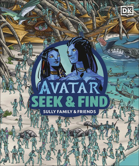 Avatar Seek and Find Sully Family and Friends - cover