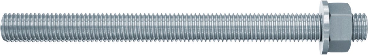 Fischer 10x Ankerstang FIS A M 20 x 245 mm galvanisch verzinkt staalkwaliteit 8.8 - 519404