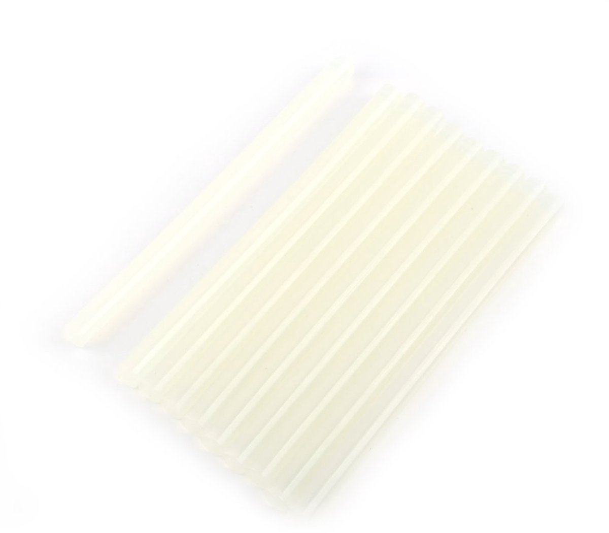aladdien - Hotmelt Lijmstift - Lijmstift voor Elektrisch Lijmpistool - Hoge kwaliteit - 11mm - Sterke hechting - Geschikt voor DIY projecten - Trans...
