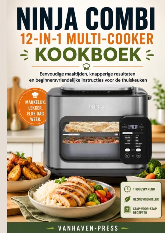 NINJA COMBI 12-IN-1 MULTI-COOKER KOOKBOEK - cover