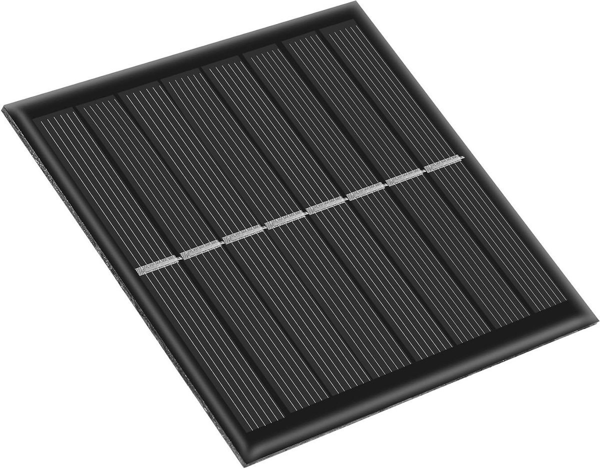 Zonnecel Oplader - Batterij Lader - Batterijen Opladen - Zonne-energie - 2x AA - Kleurrijk