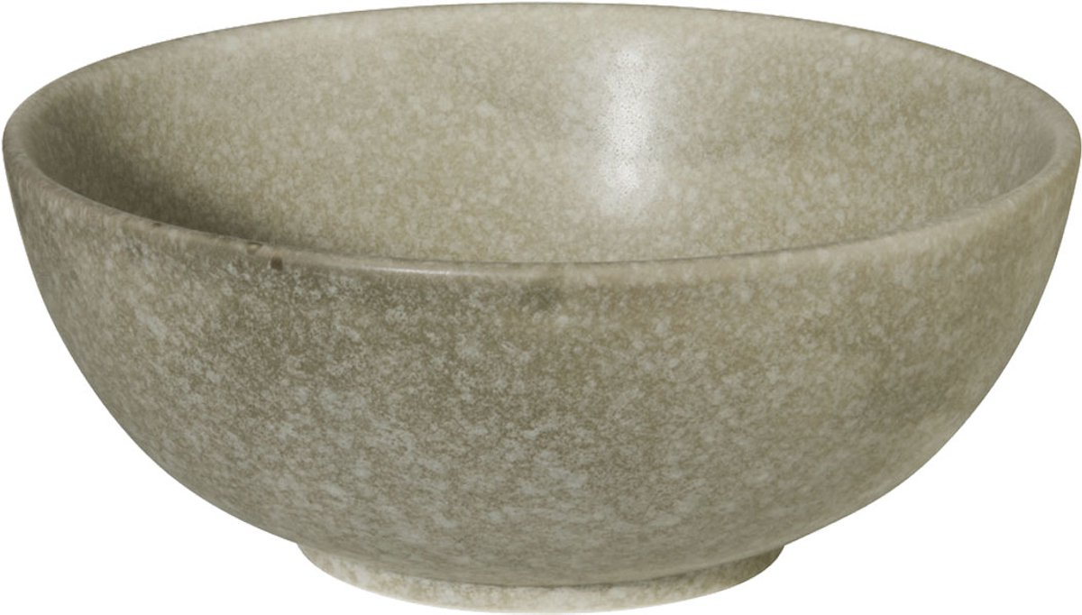 ASA Selection mueslischaal Nesuto Bonsai, schaal, steengoed, groen, 400 ml, 39290270