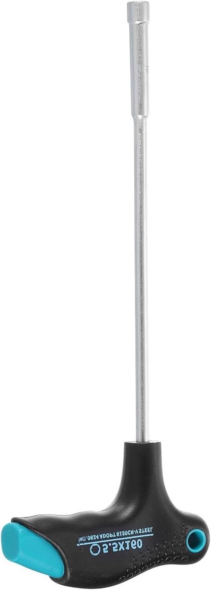 Moerschroevendraaier - Zeskant Sleutel - Bevestigingen Aandraaien - Ergonomische T-greep - 5.5 mm - Zilver