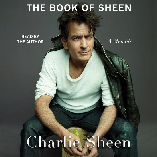 Boek "The Book of Sheen" met Charlie Sheen. Lees door de auteur. Een memoires.