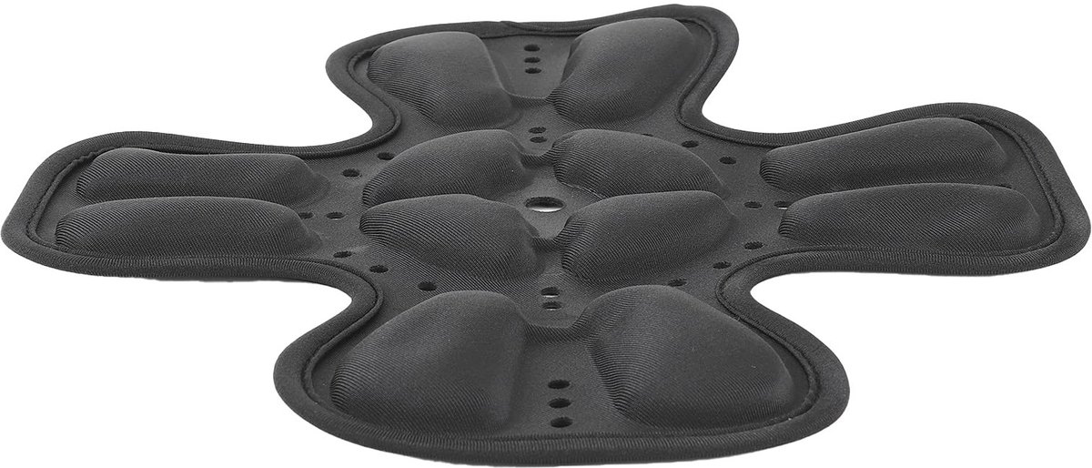 Universele Helm Padding - Comfortabele Anti-Wrinkle Helmvoering voor Motorfiets - Eenvoudige Installatie - Zwart
