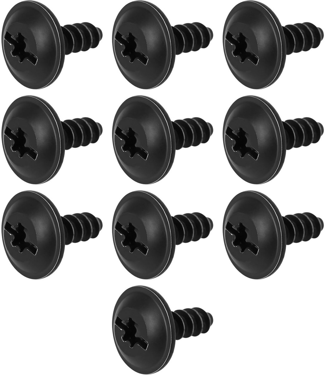 aladdien - Car Metal Trim Fastener Clips - 10 Stuks - Geschikt voor VW - M5.2 x 16.1 - Duurzaam en stevig - Perfect voor auto-interieur - Hoogwaardi..