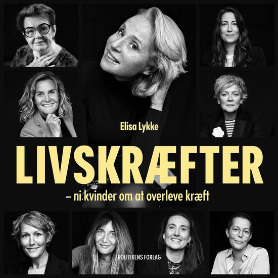 Livskræfter - ni kvinder om at overleve kræft - cover