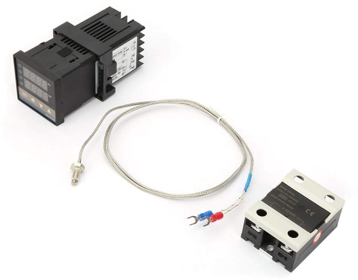 Yctze REX-C100 PID Temperatuur Controller - Digitale Temperatuurregeling voor Diverse Toepassingen
