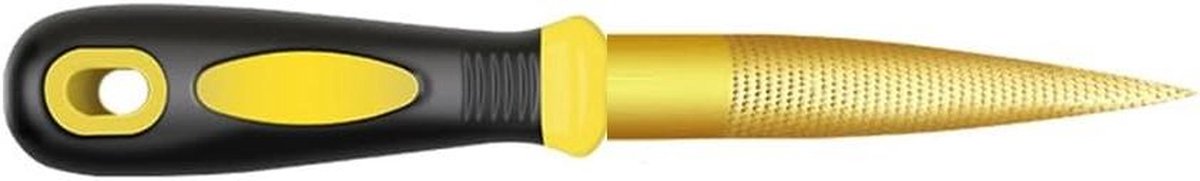 Houtvijl Tapered - Houtbewerking Rasp - Hout Vormgeven - Duurzaam Staal - 4 Inch - Zilverkleurig