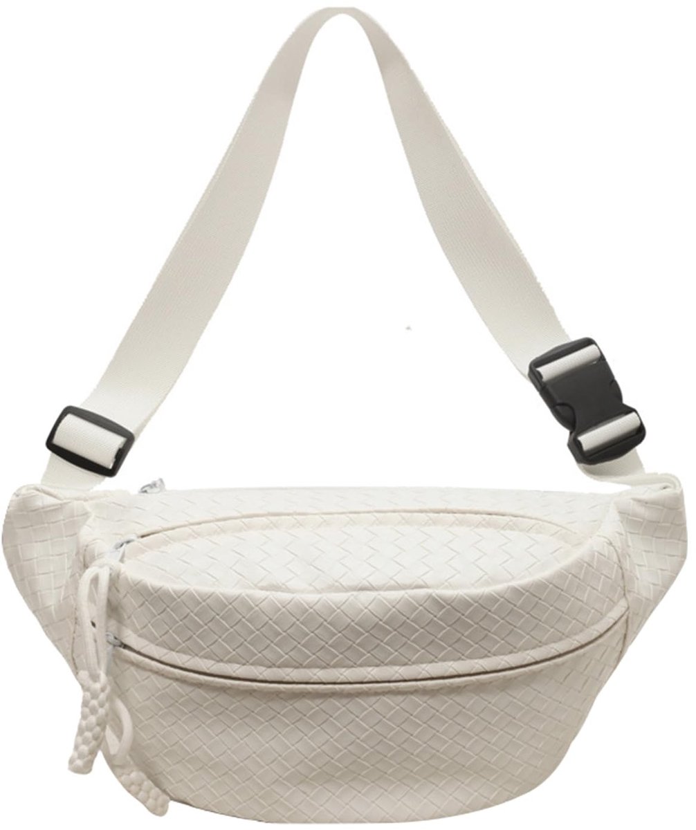 aladdien - Half moon bag - Crossbody bag - PU leer - Crème - Dumpling design - Perfect voor dagelijks gebruik - Ideaal voor vrouwen