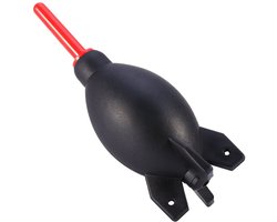 VT Goods - Professionele Raketblazer - Camera Reiniging - Vrijstaand Ontwerp - Zwart Rood - Lens Reiniging - Geschikt voor camera's en Verrekijkers