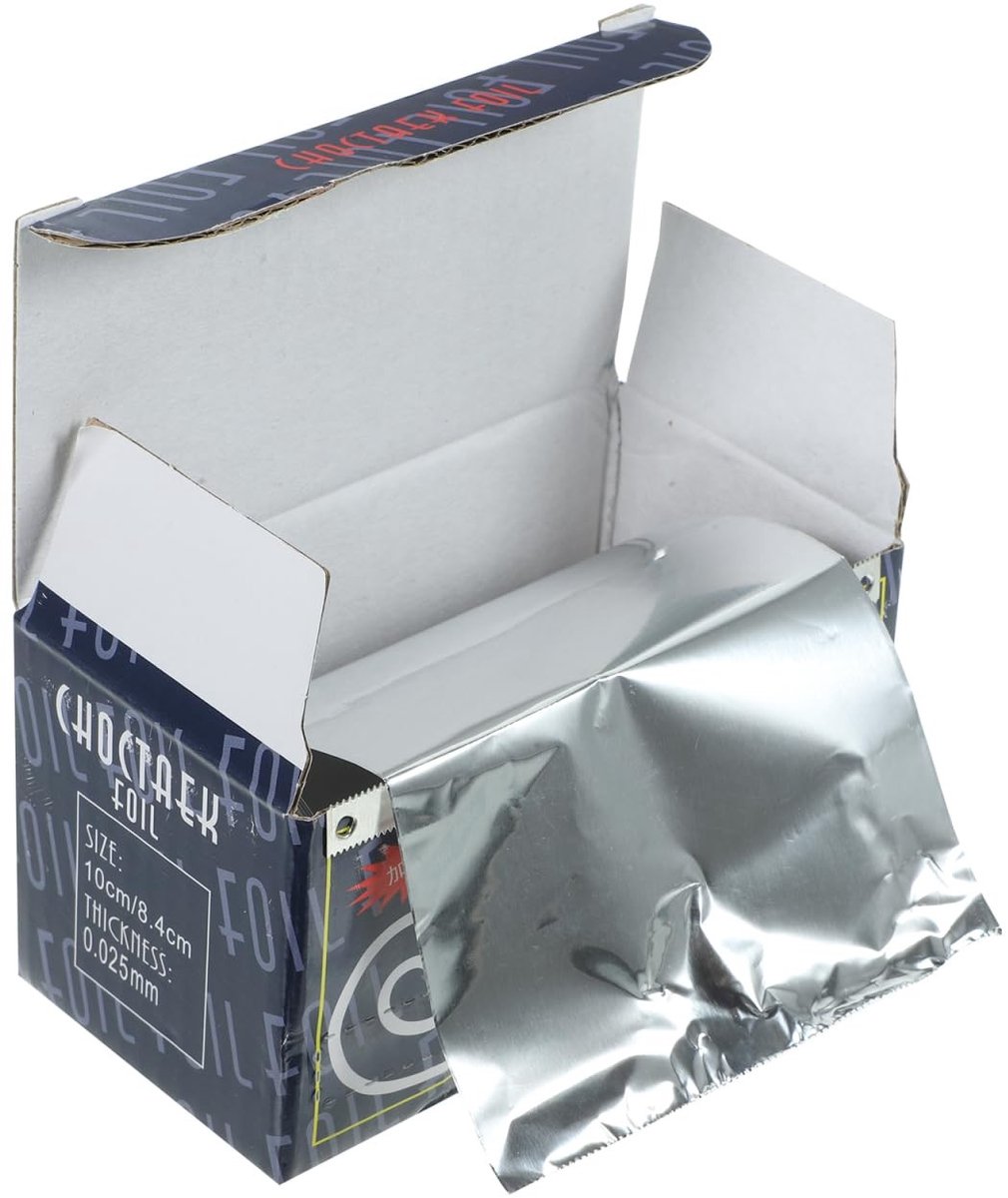 SPHProducts - Haarverffolie - Aluminiumfolie - Duurzaam en sterk - 450 cm - T-gereedschap - Ideaal voor haarkleuren - Geschikt voor salons