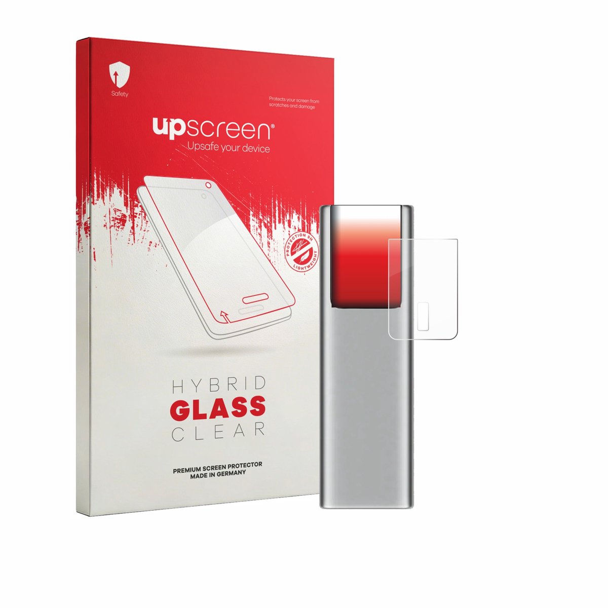upscreen - Screenprotector voor Cuktech 10 - Folie Beschermfolie Beschermglas transparant