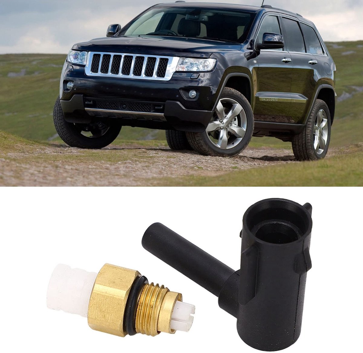 aladdien - Elleboogreparatieset - Luchtvering - Reparatieklepset - Geschikt voor Jeep Grand Cherokee WK2 2011-2016 - Voor beschadigde ophangingen - ..