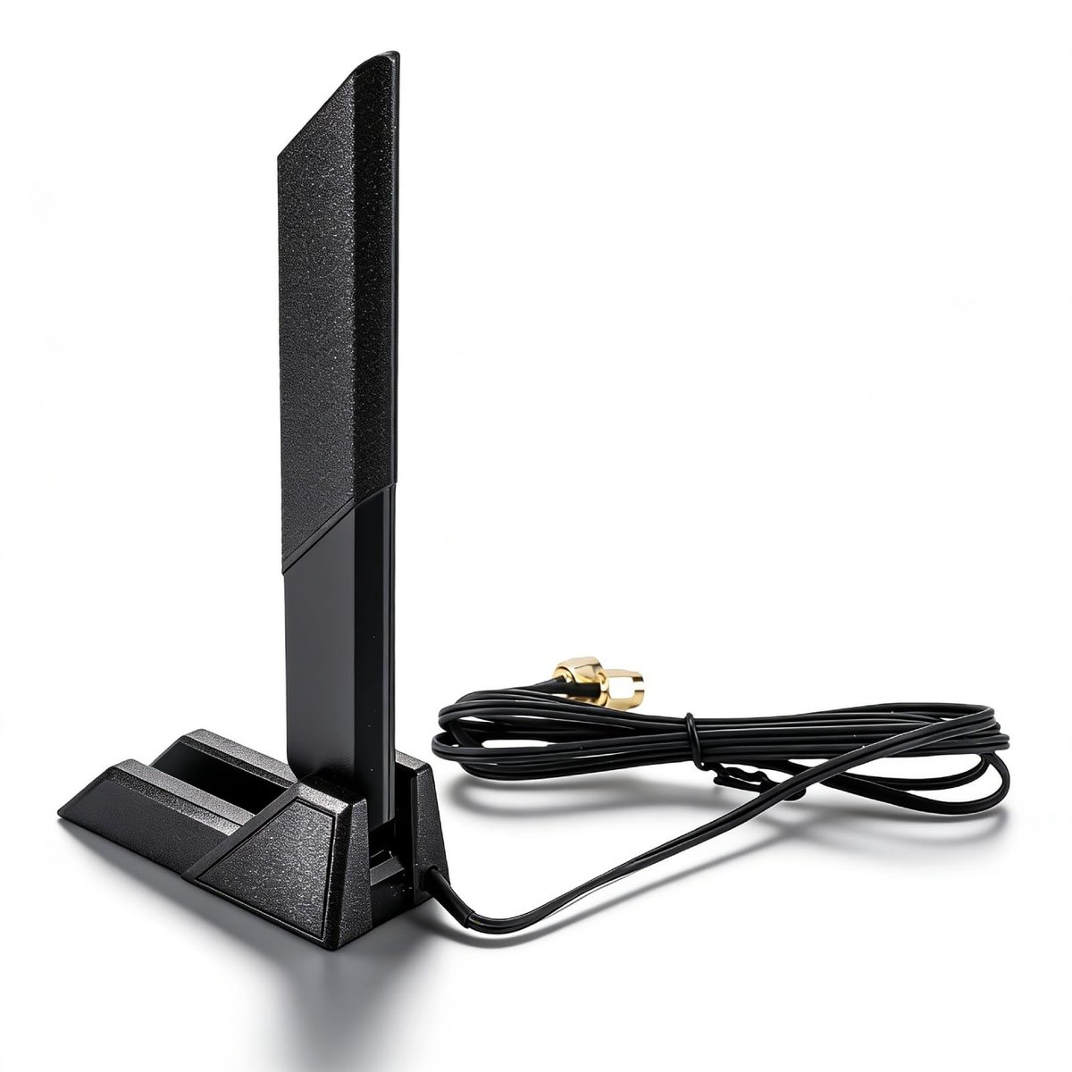 Allecto - Tri-Band WiFi Antenne - 12dBi Versterking - Verbeterd Bereik en Signaal - SMA Aansluiting - Geschikt voor Router en Netwerkapparatuur - Wit