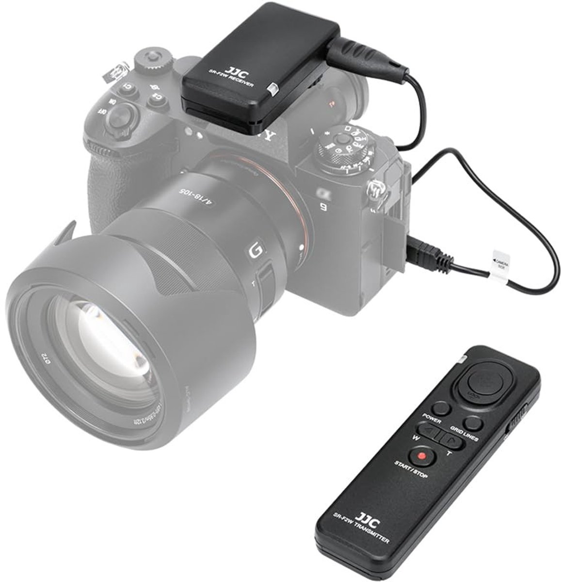 Allecto - Draadloze Video Afstandsbediening - Geschikt voor Sony Camera's - Gebruiksvriendelijke bediening - Compact formaat - Voor fotografie en