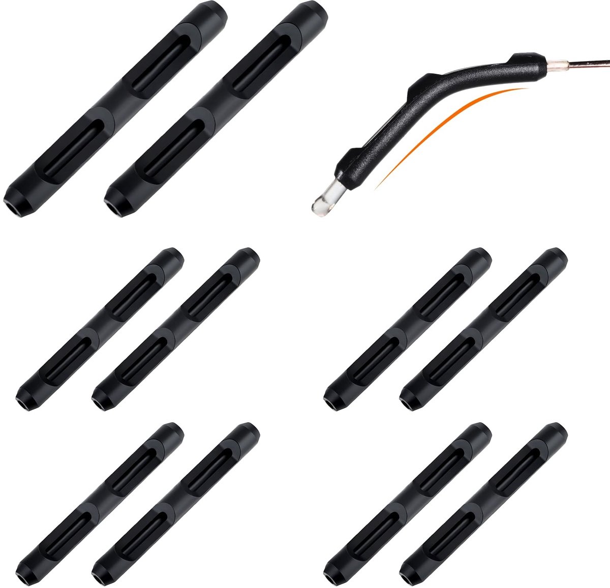MTTProducts - Oordopjes voor Brillen - Niet-slip - Zachte Silicone - Wit - Brilaccessoires - Comfortabel - Geschikt voor Volwassenen - Oogbescherming