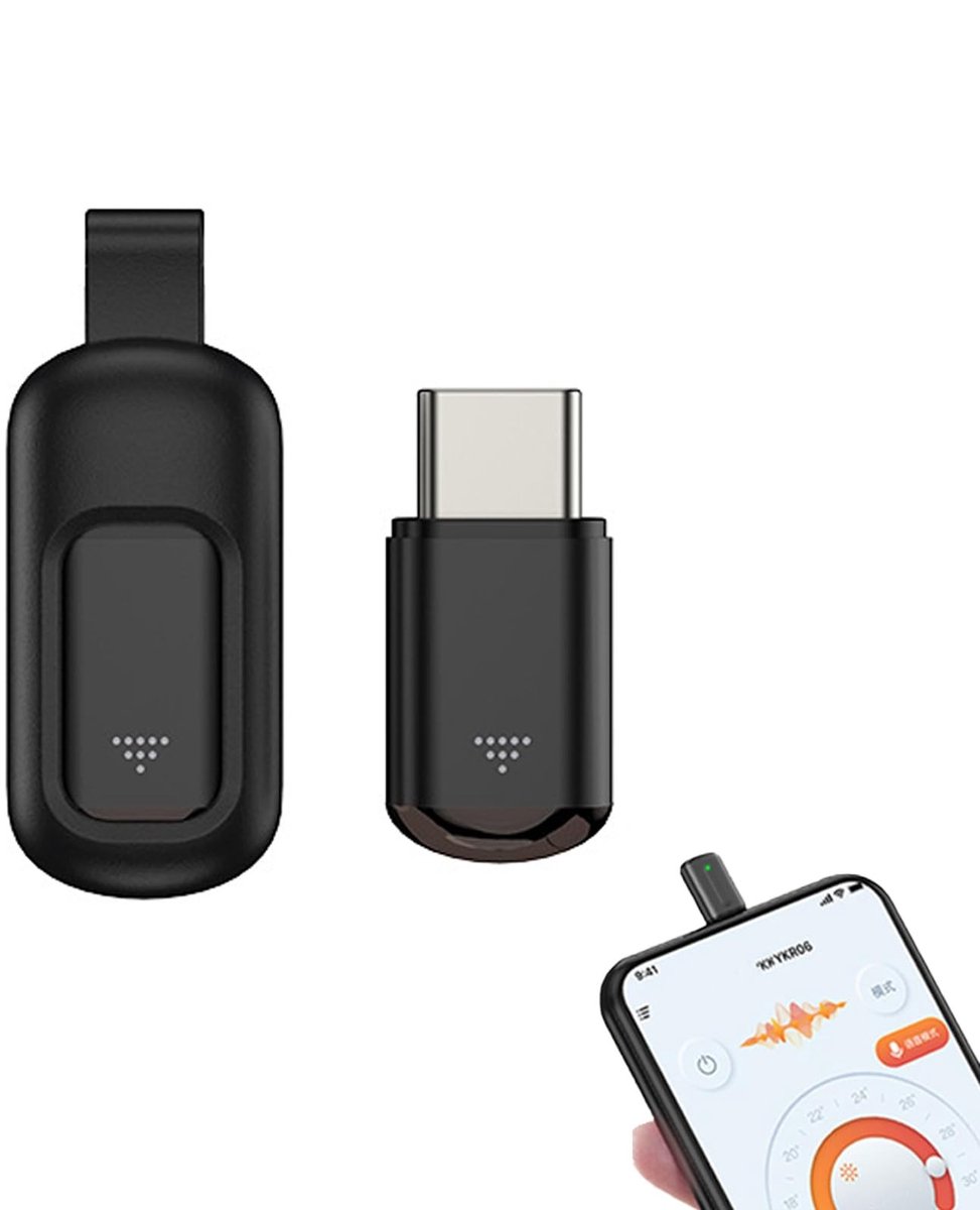 aladdien - Mini Smartphone IR Afstandsbediening - Universele Smart IR Controller - Voor TV en Airco - Slimme bediening - Geschikt voor meerdere appa..
