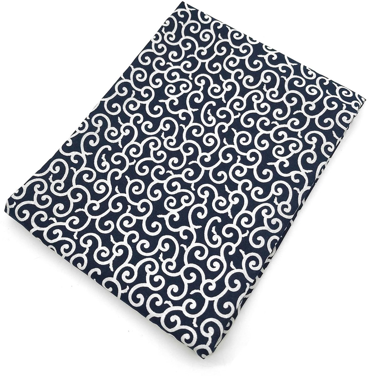aladdien - Bento lunchtas - Japanse verpakkingsdoek - 70 x 70 cm - Donkerblauw - Herbruikbaar - Geschikt voor lunches en cadeaus - Katoen