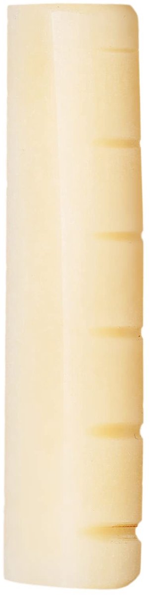 ONF3 - Ongebleekte Akoestische Gitaar Topkam - Verbeterde Toon - 43mm Formaat - Pure Bone - Hoogwaardige Geluidskwaliteit - Geschikt voor 6 Snar...