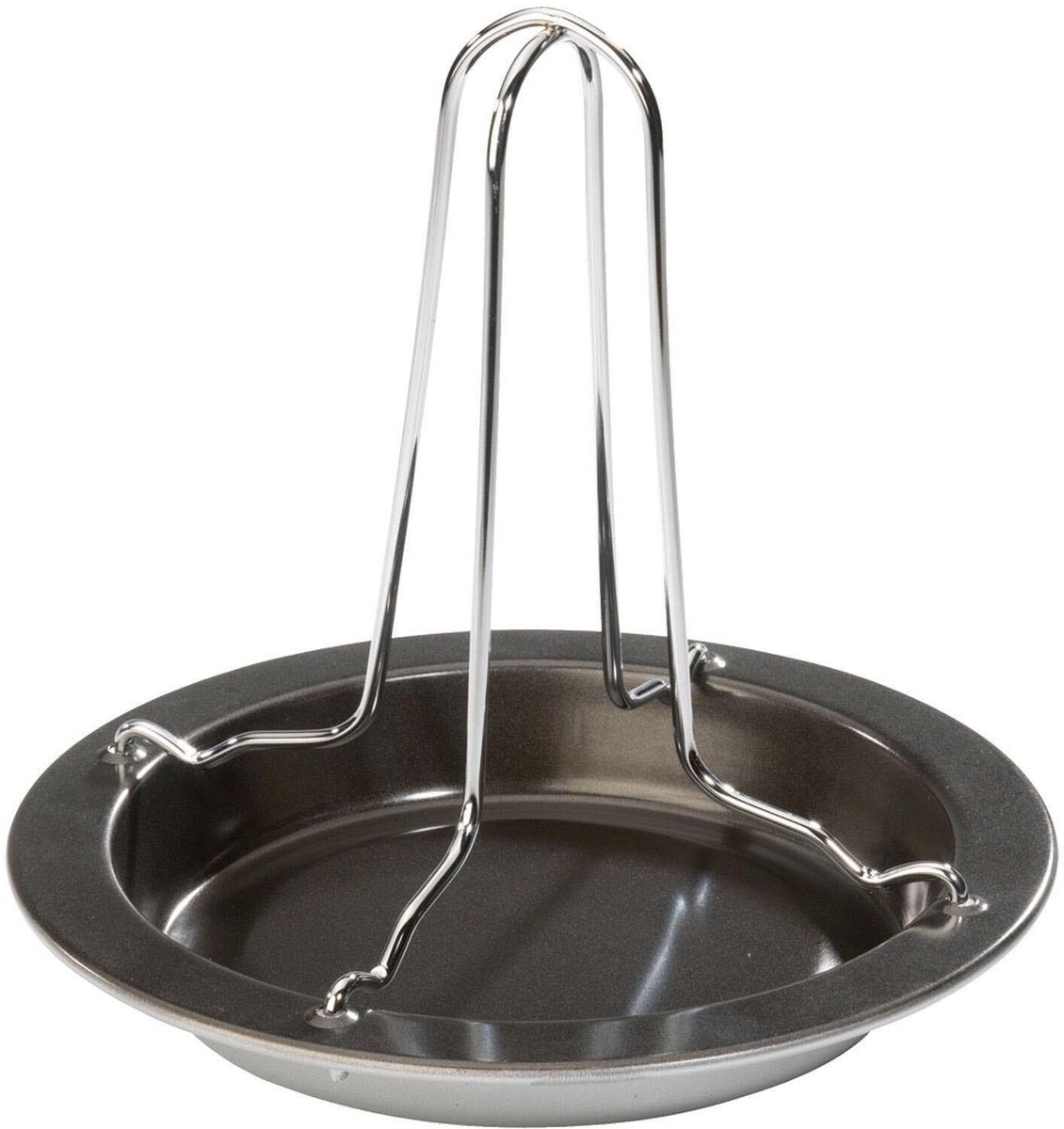 Allecto - Kippenhouder - Ovenaccessoire - Roestvrij staal - Gril je kip eenvoudig - Vaatwasserbestendig - Geschikt voor elke kip
