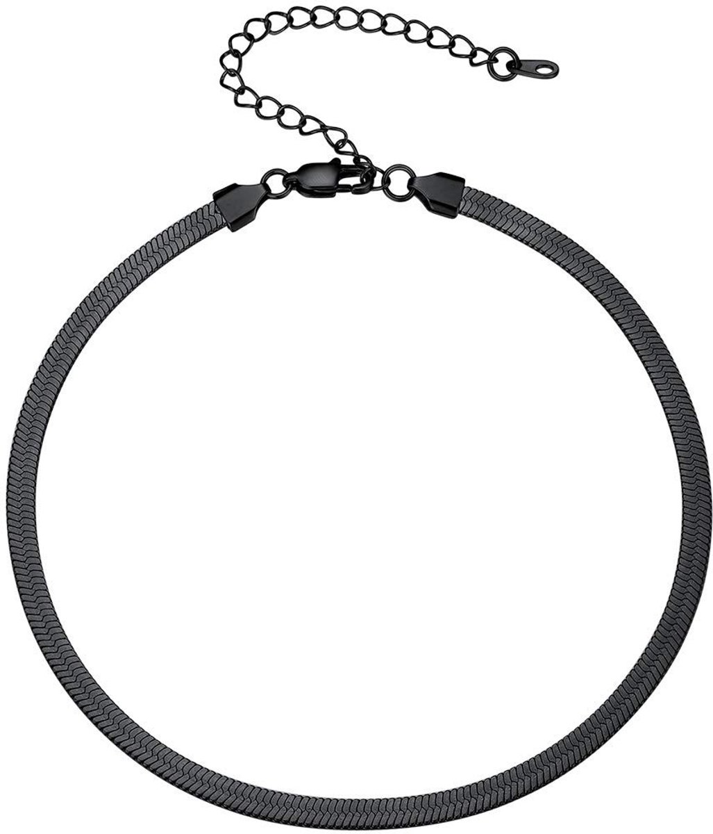 PROSTEEL Gouden Korte Halsketting 32/38/46 cm - Stijlvolle Curb Chain voor Vrouwen