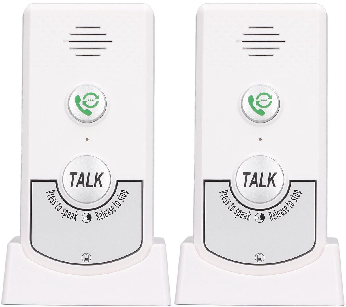 Allecto - Draadloze Intercom - 2-Weg Communicatie - Tot 50M Bereik - Ideaal voor Kinderen - Zorg en Veiligheid - Duidelijke Geluidskwaliteit - Gesc..