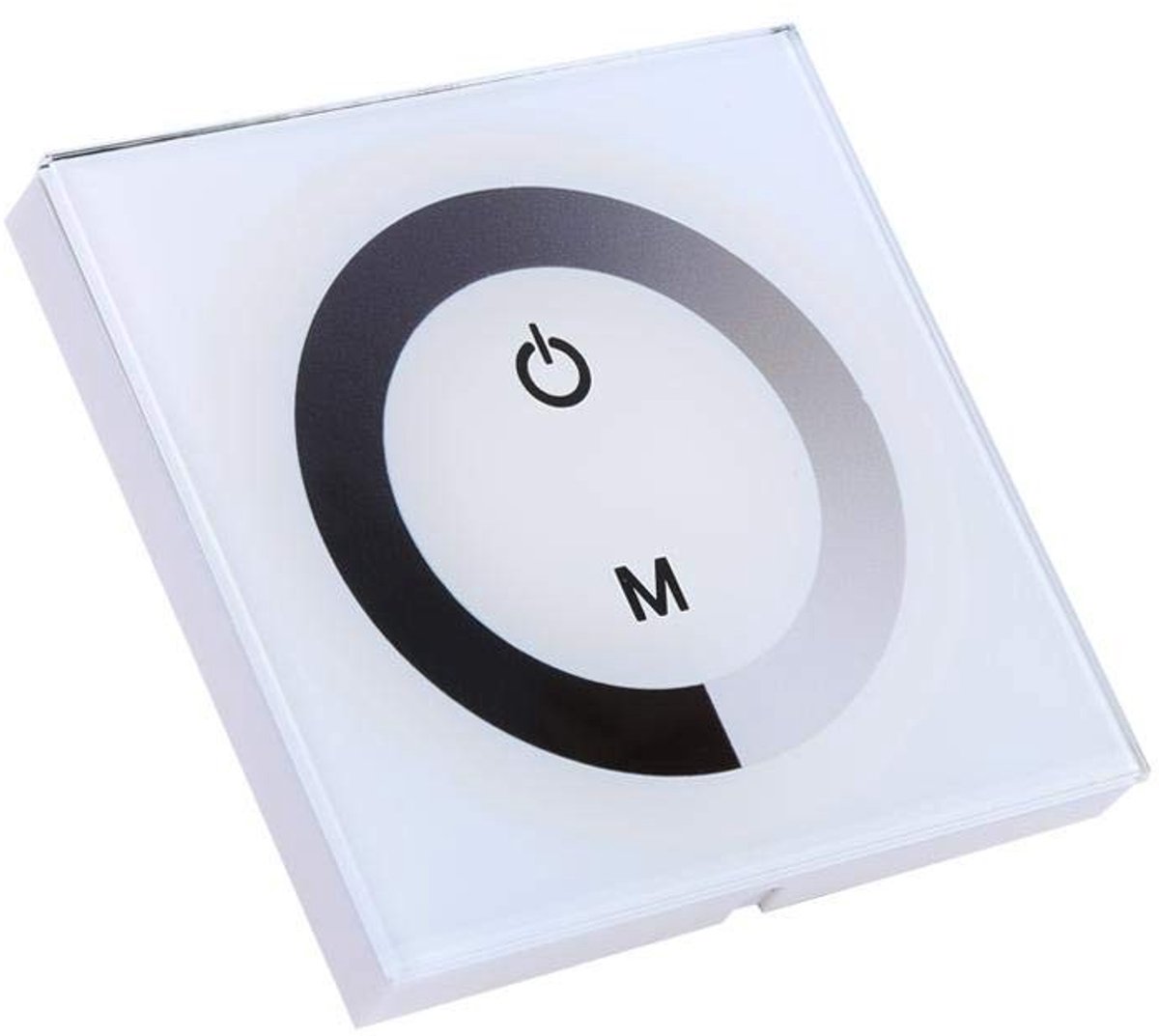 VT Goods - Enkele kleur Touch Panel Dimmer Lichtschakelaar - Led Licht Strip Controller - Wit - Hoge kwaliteit Dimmer - Geschikt voor DC 12V-24V - E...