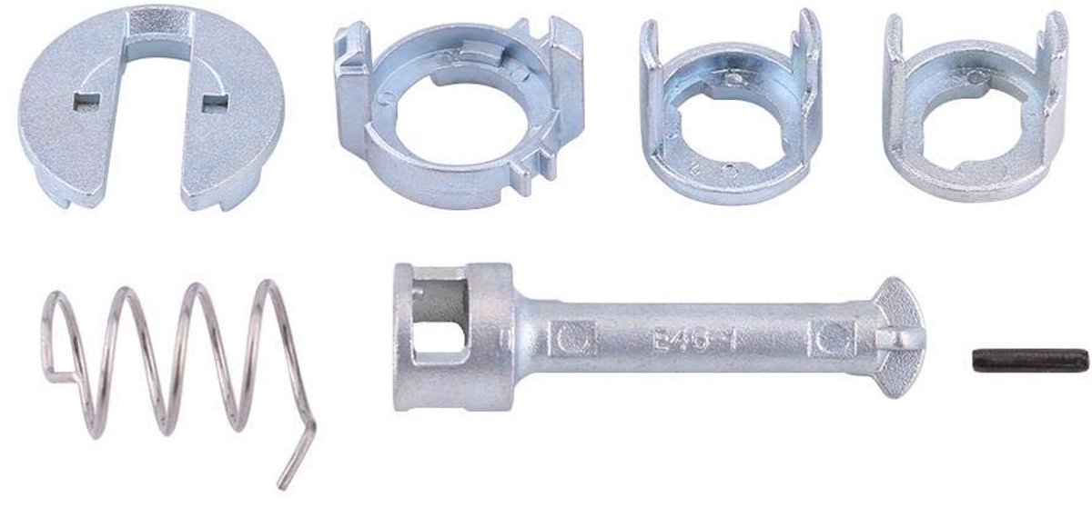 aladdien - Deur Slot Reparatieset - Lock Cylinder Repair Kit - Geschikt voor E46 3 Series - 1998-2005 - Deur Slot Reparatie - Inclusief benodigde on..