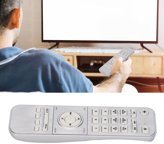 Golden crown - Soundbar Vervangende Afstandsbediening - Handig in gebruik - Compact formaat - Voor Model M S L - Inclus... van Merkloos — afbeelding 2