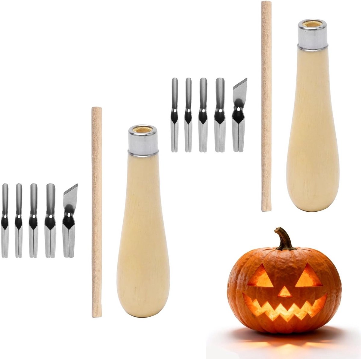 2-delige Linoleum Snijmes Set, Professionele Snijgereedschappen voor Houtbewerking, Linoleum Snijgereedschap en Sculpting Kit, Ideaal voor Creatieve Projecten en Ambachten