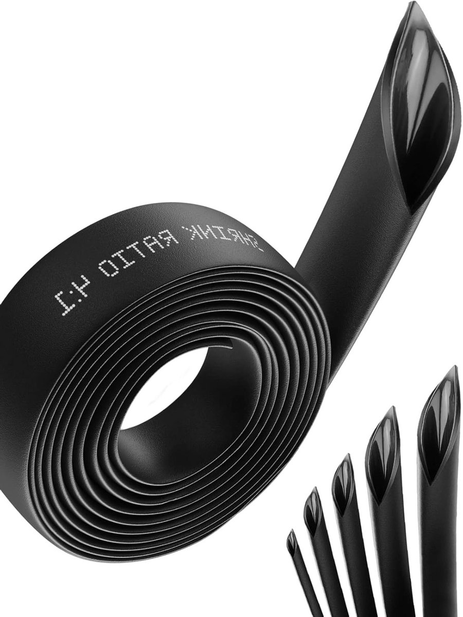 Heat Shrink Tubing 4:1 Verhouding, Binnen Diameter 20mm, Lengte 1.5M, Isolatie en Bescherming