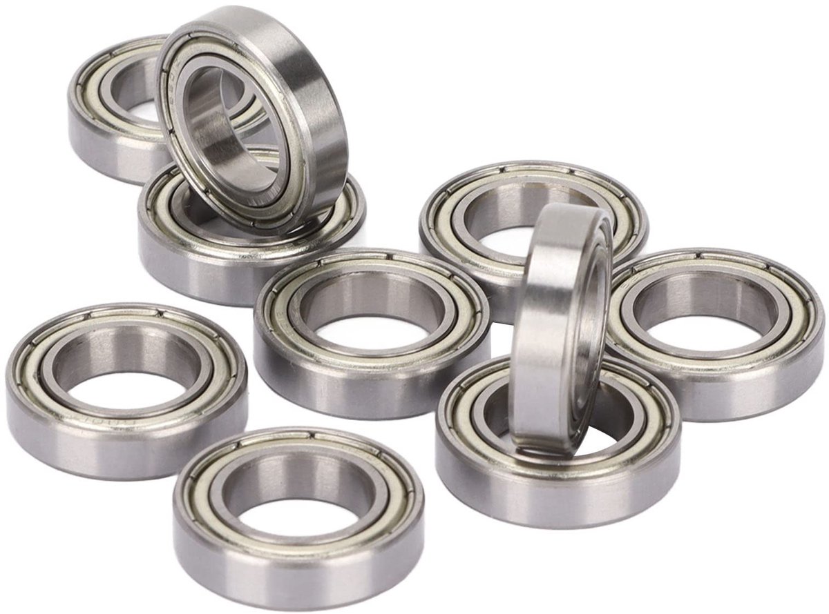 aladdien - Kogellagers - RVS Dubbel Afgedicht - 12x21x5mm - 10 Stuks - Hoogwaardige Kogellagers - Geschikt voor diverse toepassingen - Ideaal voor h..