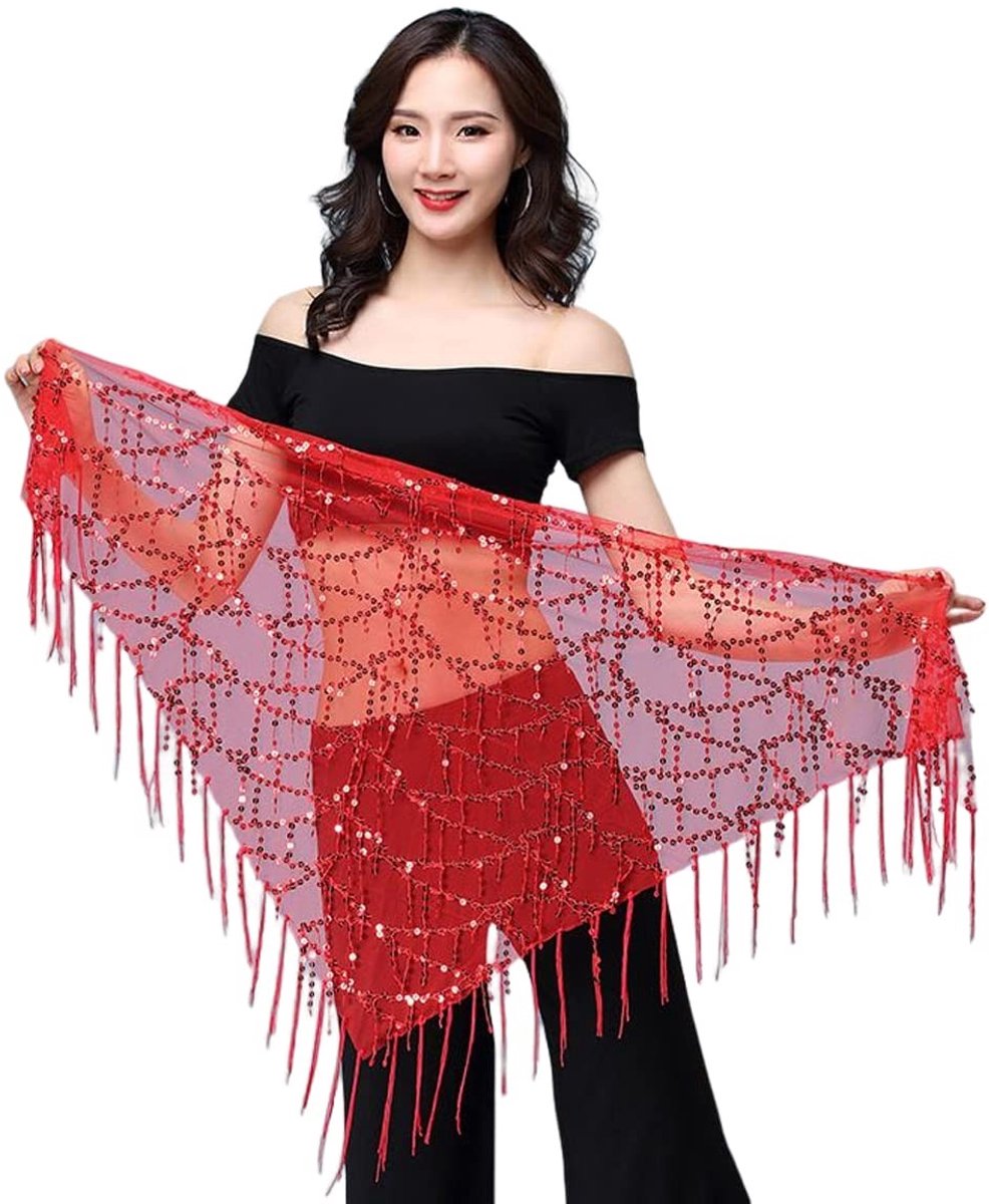 Allecto - Sequin Tassel Rok - Damesmode - Glitterend en opvallend - Perfect voor dansen - Festivals - Elegante uitstraling - Geschikt voor speciale..