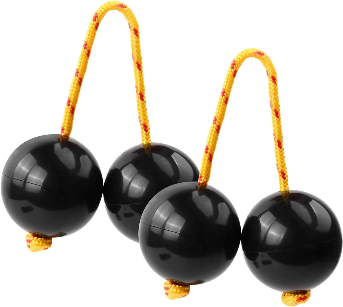 Set van 2 Percussie Shakers - Aslatua/Kashaka Ritmestokken voor Muziek en Feest