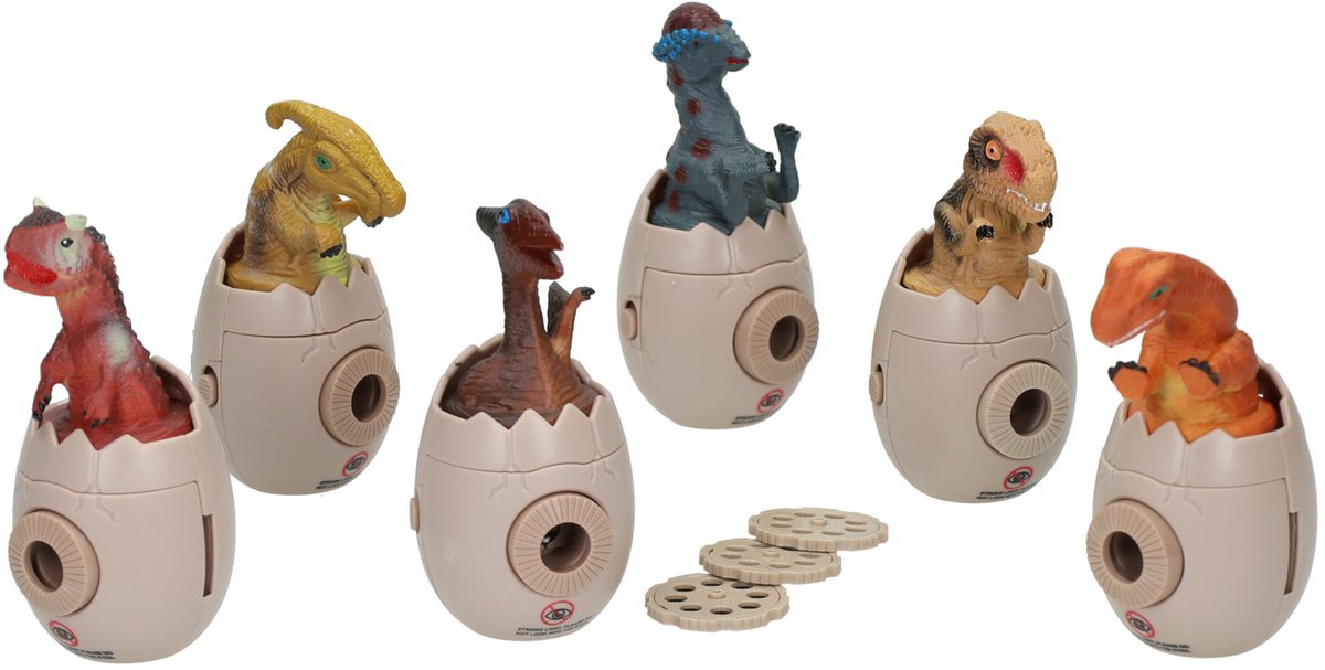 Lobbes dino projector speelgoed met projectieschijfjes - kindercadeau. – foto 2