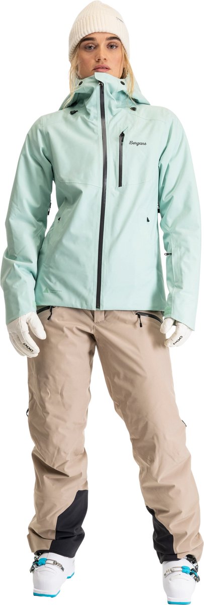 Bergans Oppdal Insulated Shell Jacket W Sand Stone