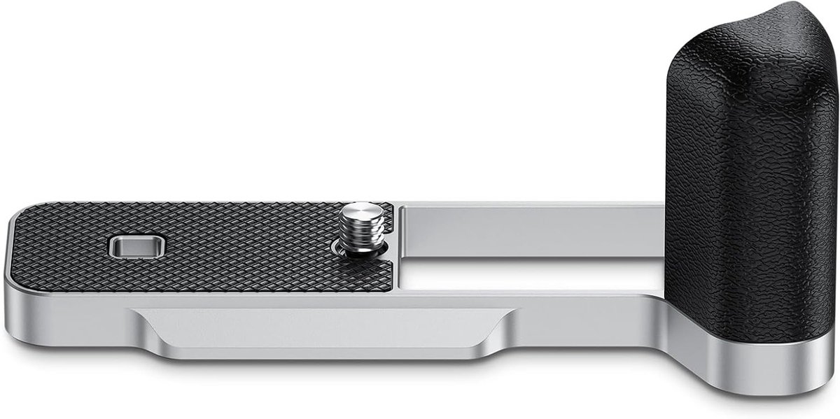 Ergonomische L-vormige camerahandgreep voor Fujifilm X, met Arca Swiss snelkoppeling en 1/4"-20 basis, ideaal voor stabiliteit en comfort