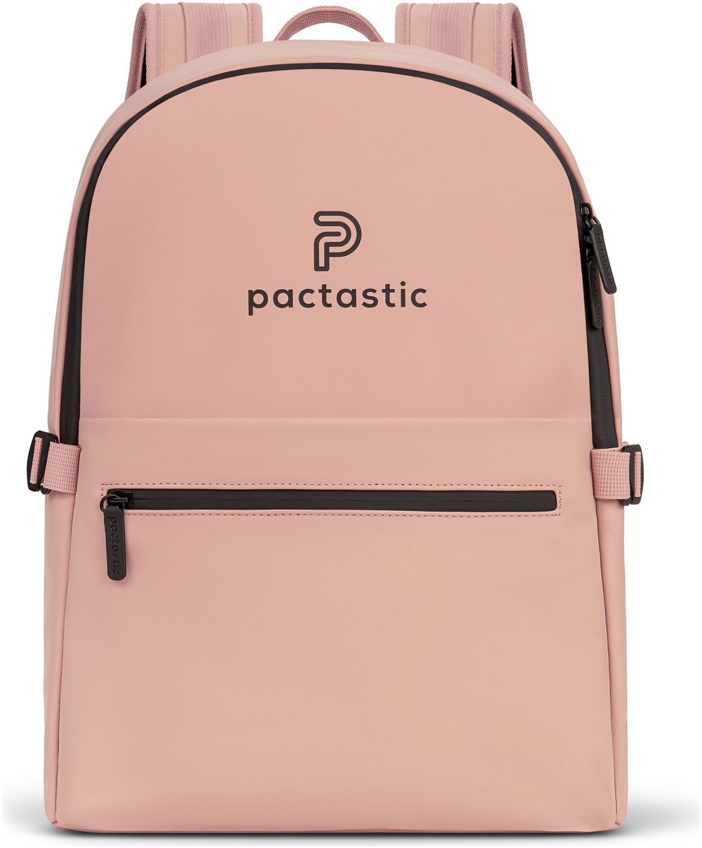 Pactastic Daypack Rugzak met laptopvak Urban Collection Round Top Backpack 44 cm 20L Rose Roze