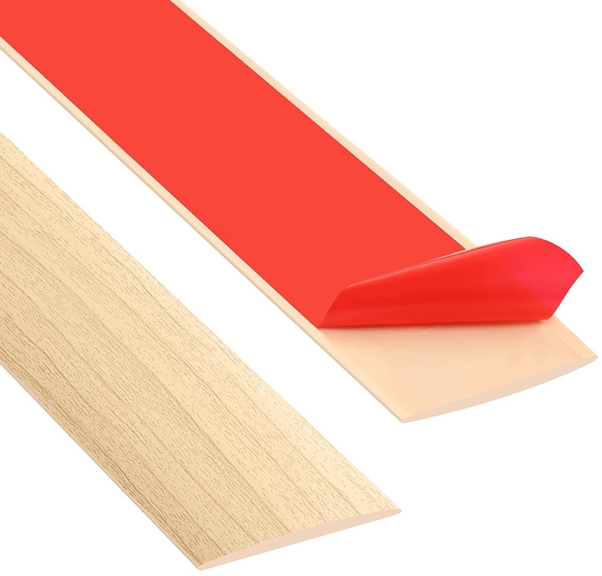 PVC Drempelstrip 200 cm - Zelfklevende Vloerovergangsstrip voor Laminaatvloer