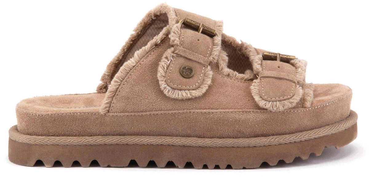 Warmbat Dysart Suede Dames Sandalen - Stone