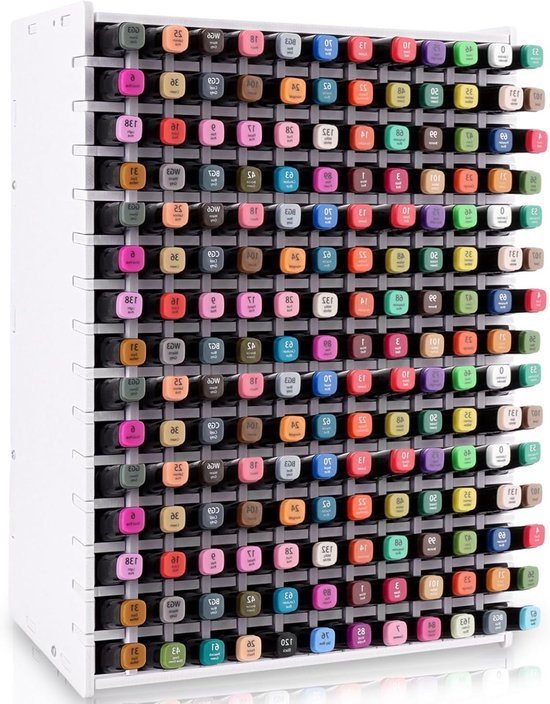 Organiseer je bureau met een multifunctionele pennenhouder voor 180 stiften, potloden en make-upaccessoires - Ideaal voor thuis, op kantoor of op school
