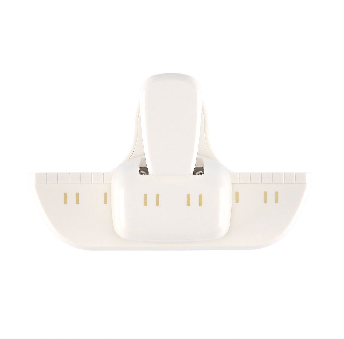 Vaessen Creative Pons - Randpons Weefstrook - 6,4 x 3,1 cm - Ivoor