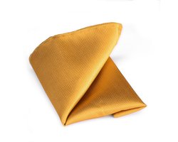 Pochet zijde goudgeel