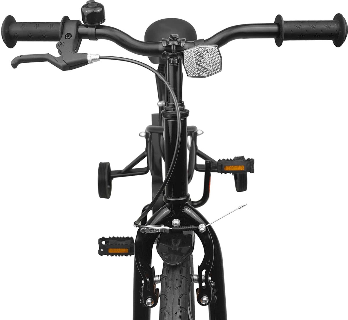 VidaXL Kinderfiets 16 Inch voor 4-6 jaar oud Zwart