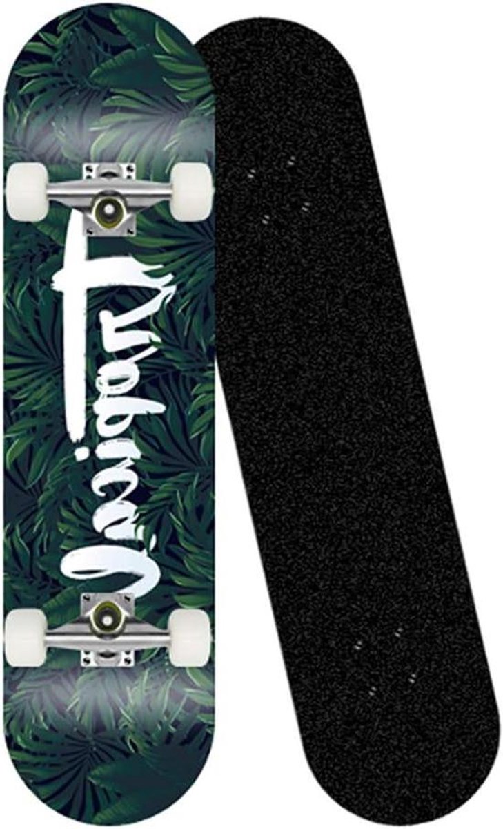 Compleet Skateboard Cruiser Trick Board Stunts en Tricks Dubbele Kick Concave 31 x 8 inch F